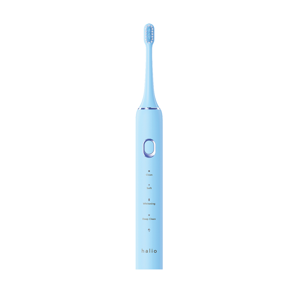 Bàn chải điện Halio Sonic SmartClean Electric Toothbrush - Trắng, Hồng, Xanh dương - IPX7, 42000 rung/phút