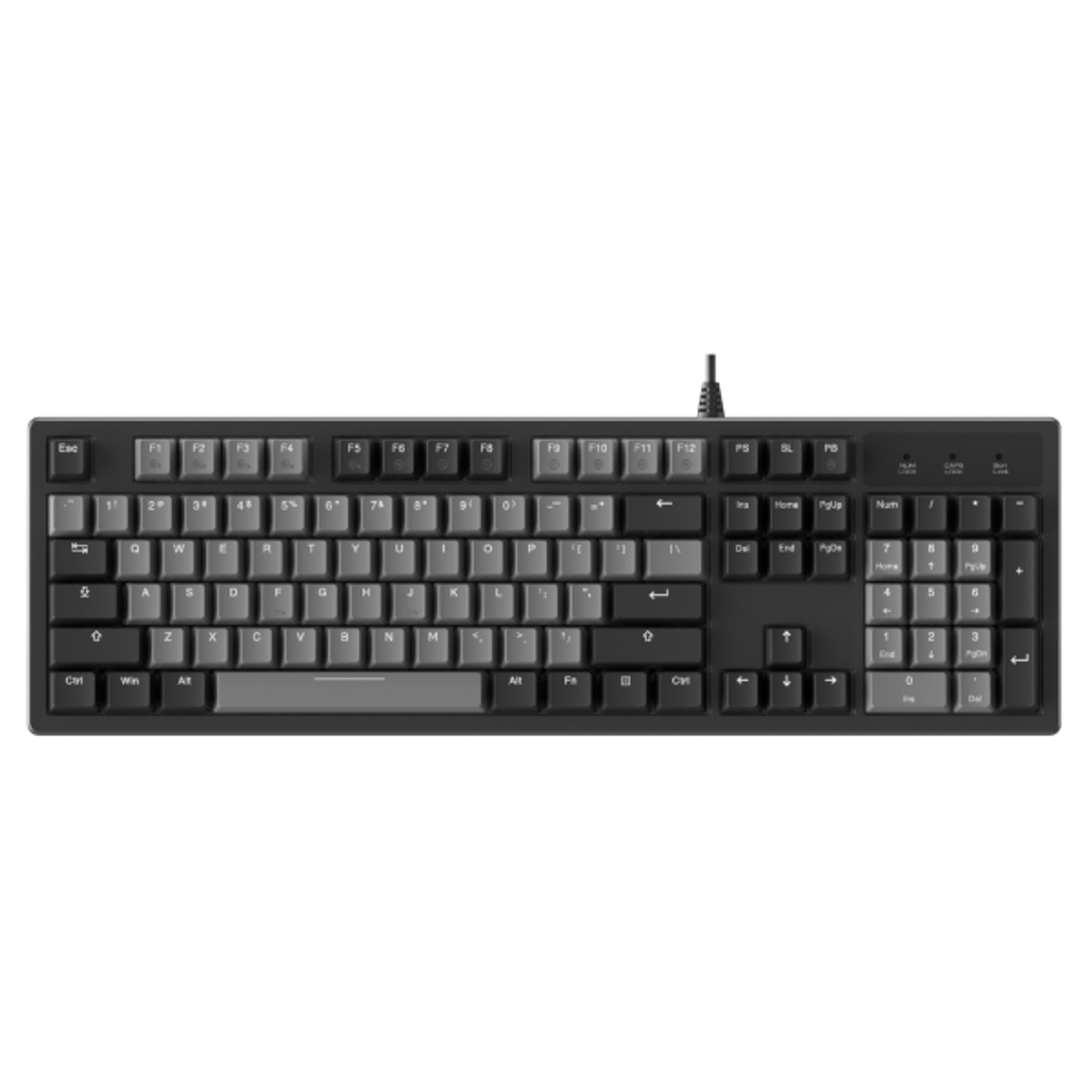 Bàn phím cơ có dây Dareu EK104 RGB Grey-Black