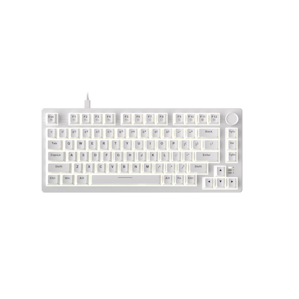 Bàn phím cơ Dareu EK75 trắng