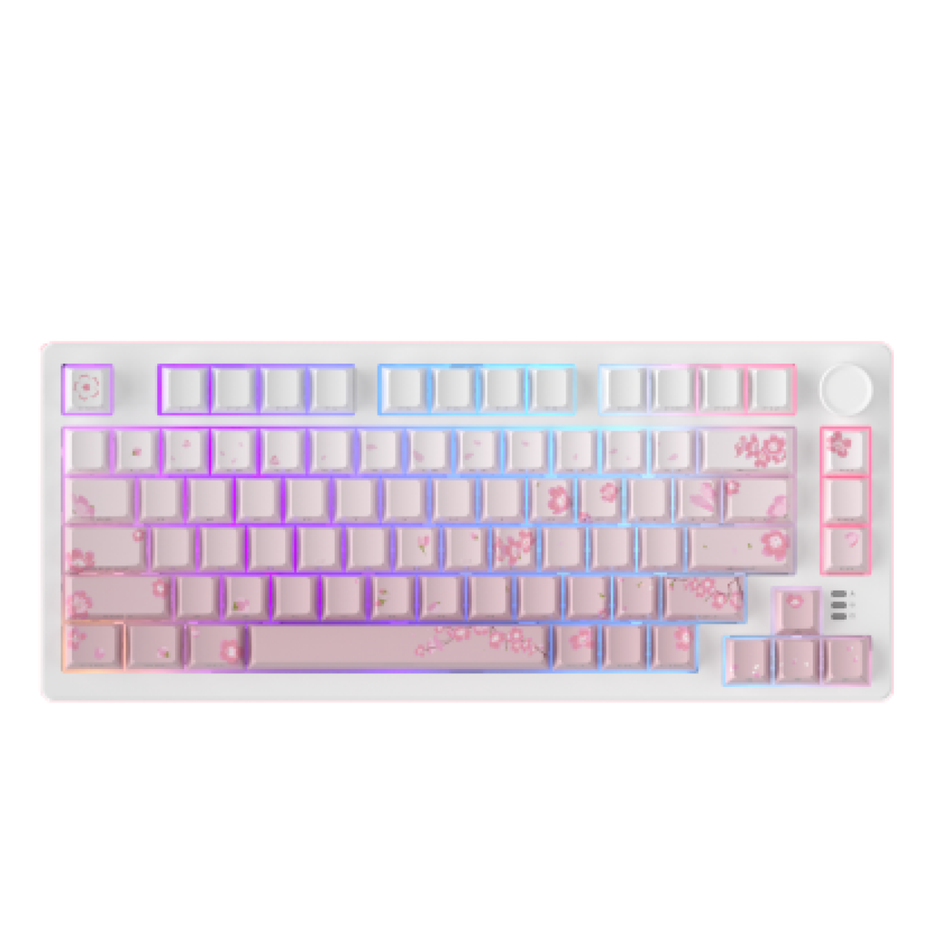 Bàn phím cơ Dareu EK75 Pro Sakura Pink