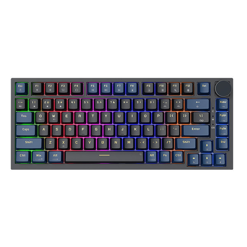 Bàn phím cơ E-DRA EK375 V2 Beta Blue Black - Cũ