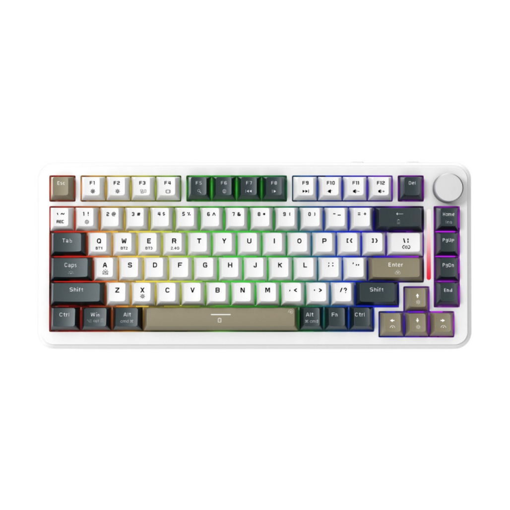 Bàn phím cơ E-Dra EK375W Trắng