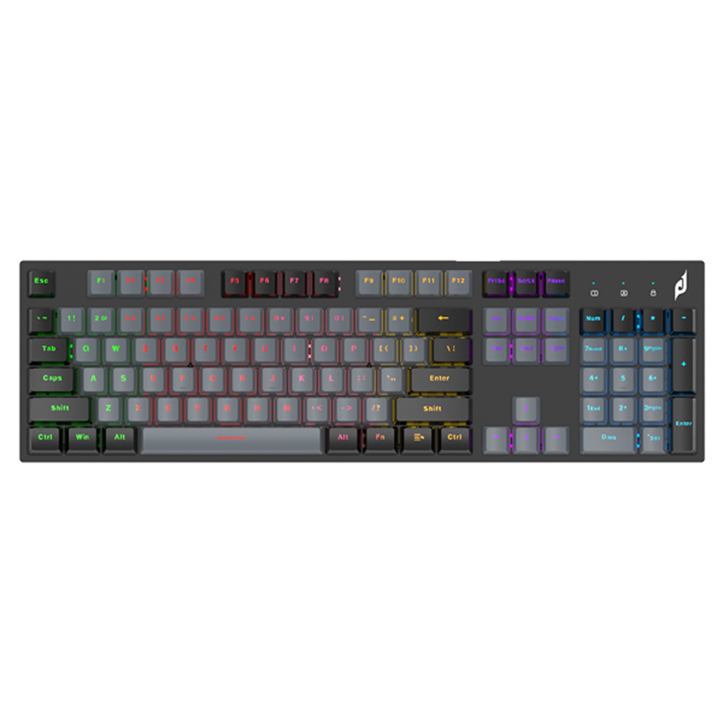 Bàn phím cơ gaming E-Dra EK315X xám đen