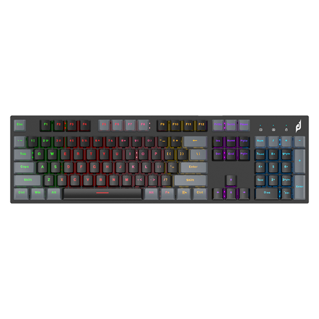 Bàn phím cơ gaming E-Dra EK315X xám đen