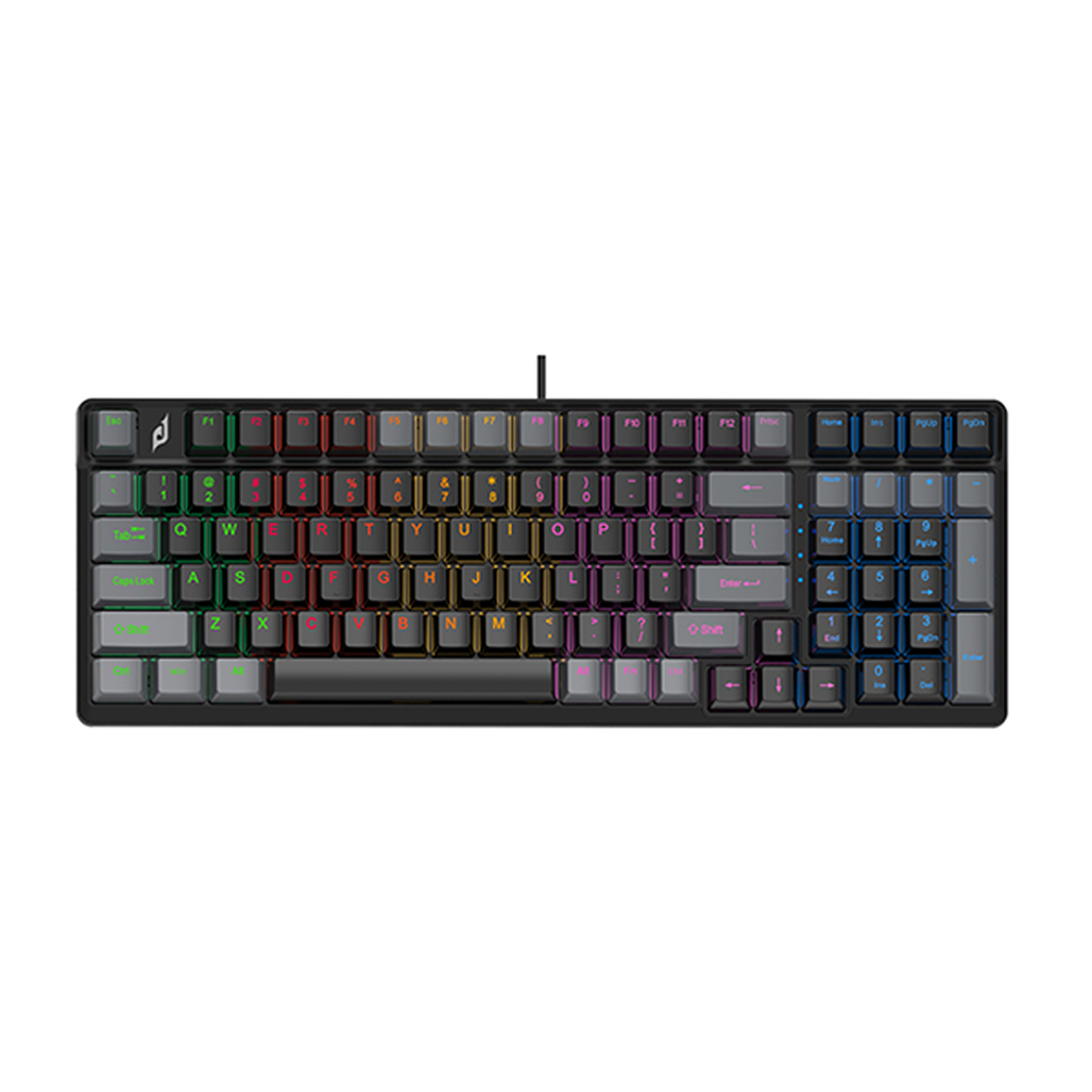 Bàn phím cơ gaming E-Dra EK398X Alpha đen xám