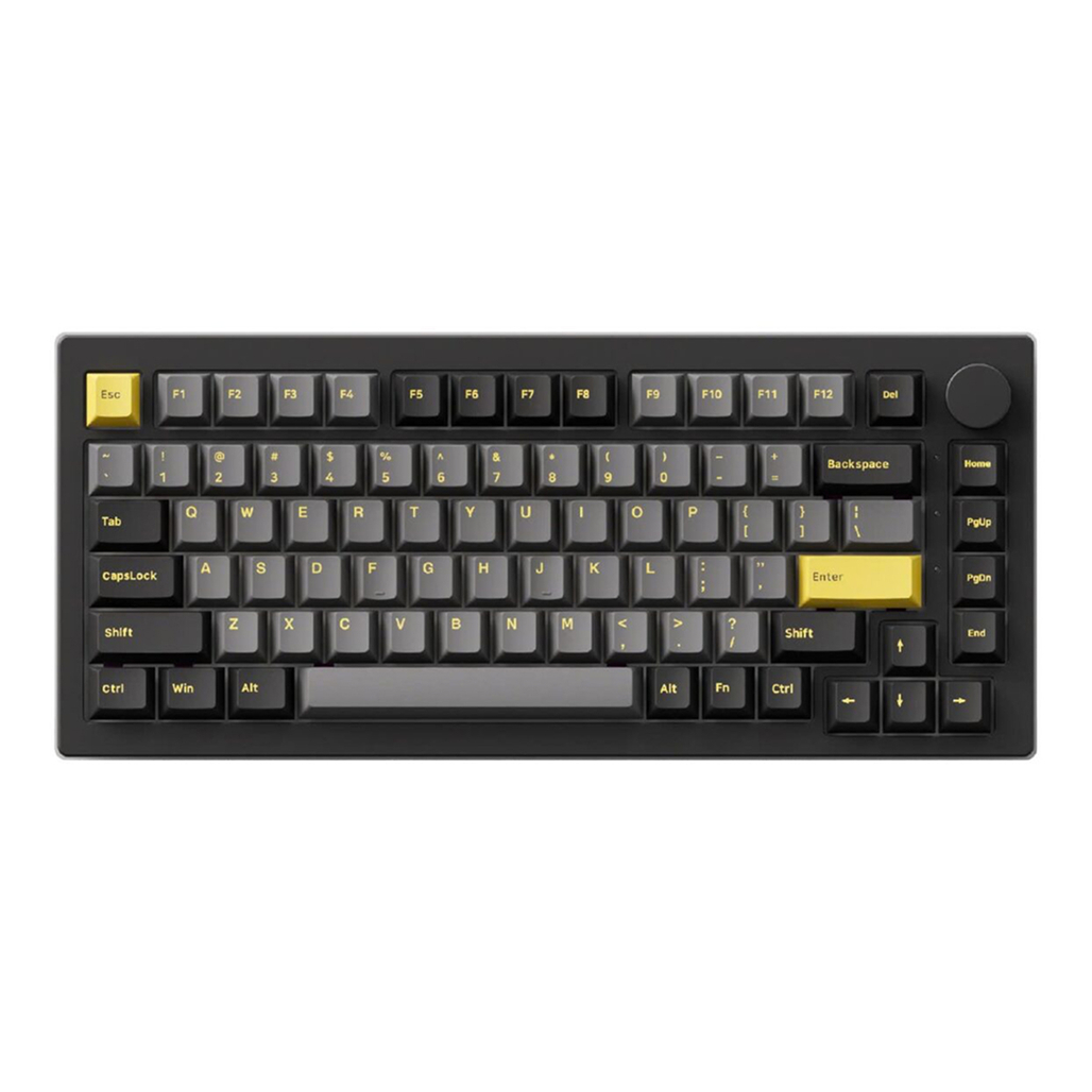 Bàn Phím Cơ Akko 5075B Plus Transparent Asa Black Piano Pro