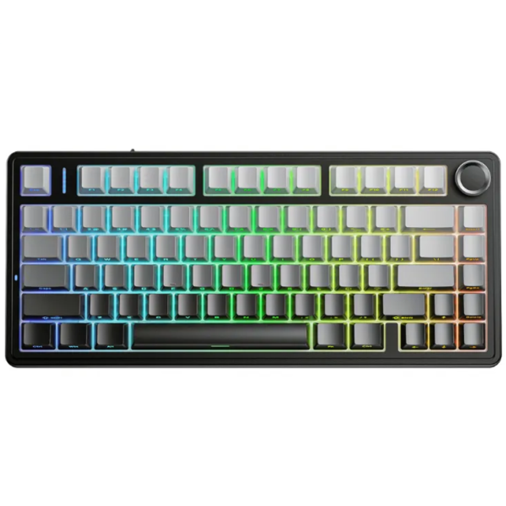 Bàn phím cơ không dây Aula F75 Đen Gradient