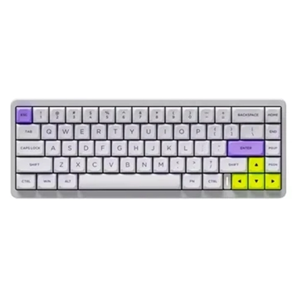 bàn phím cơ rapoo aesco a67 esport rapid trigger hotswap trắng