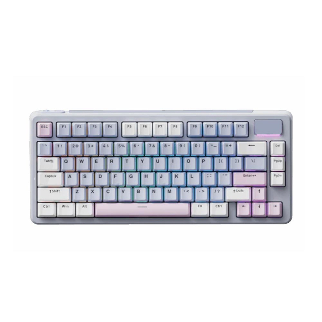 Bàn Phím Cơ Rapoo V700Diy - 75 Hồng Trắng