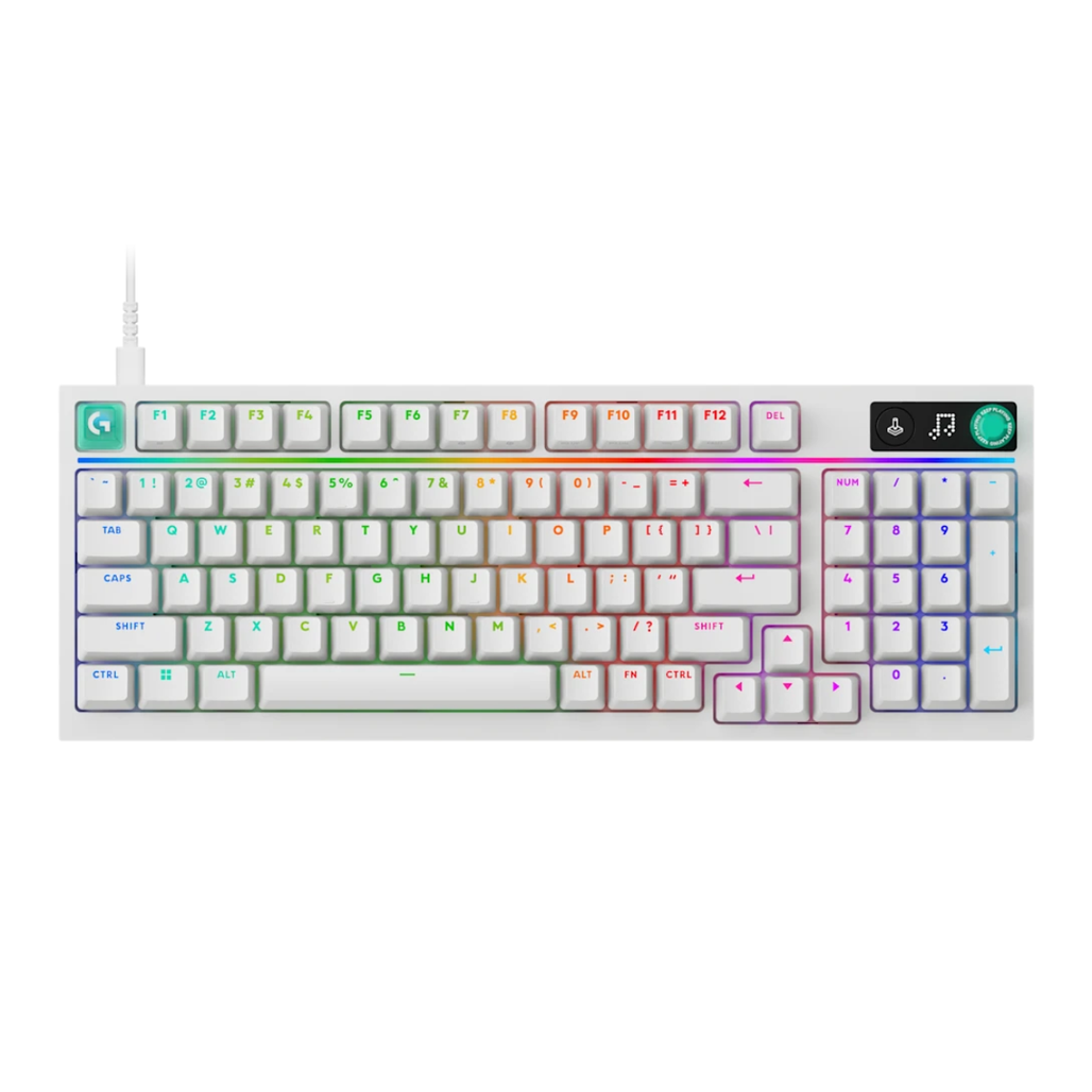 Bàn phím gaming có dây Logitech G316 X 98 trắng