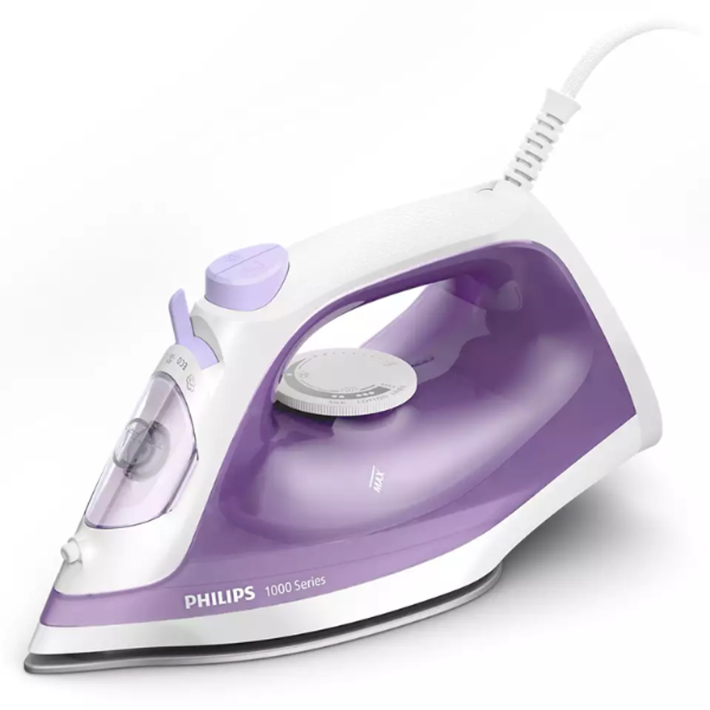 Bàn ủi hơi nước Philips DST1040/30 - Trắng Tím, Dung lượng 250 ml, Công suất 2000 W