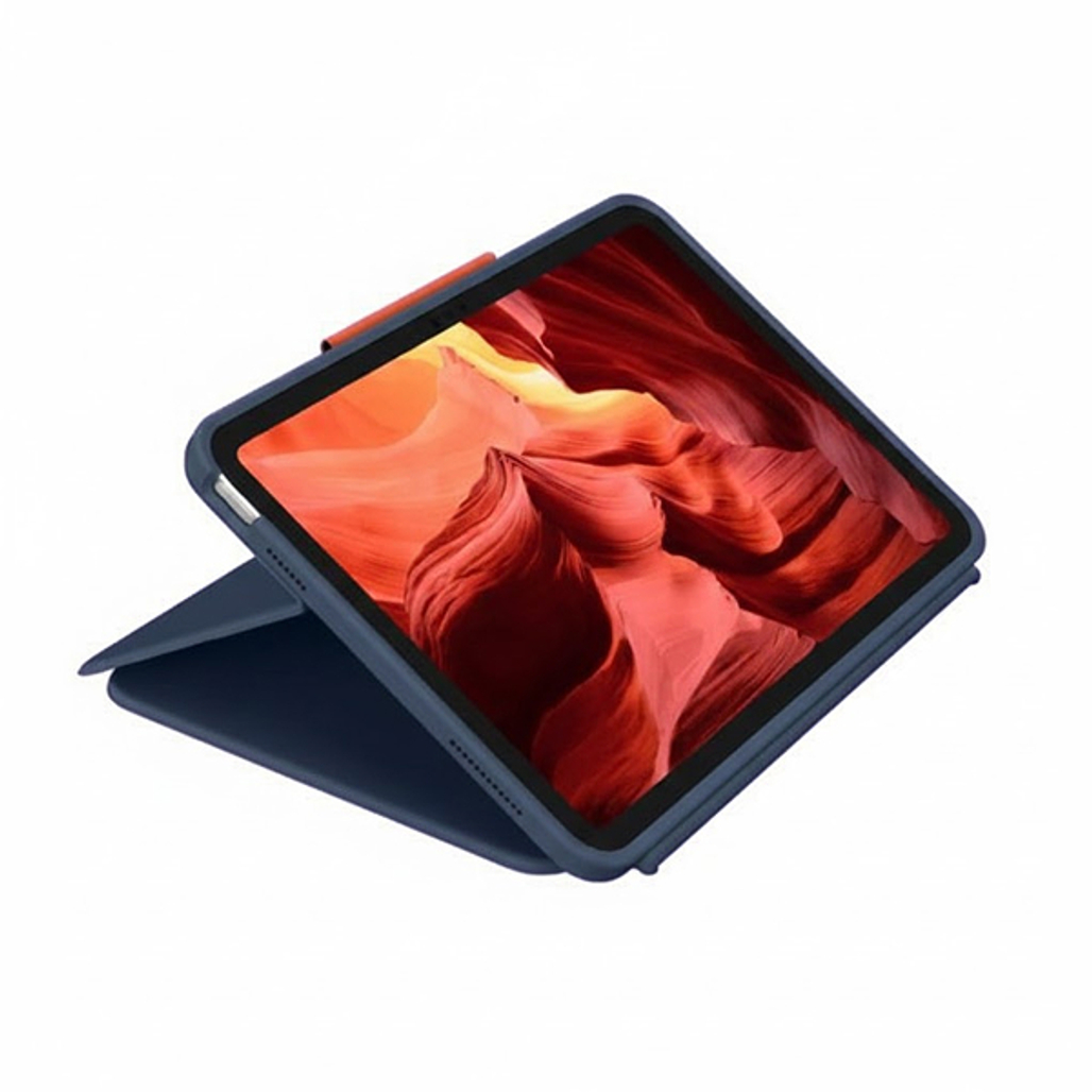 Bàn Phím + Bao Da Ipad 11 A16 (Gen 11)/10.9/Gen 10 Logitech Rugged Combo 4 Black