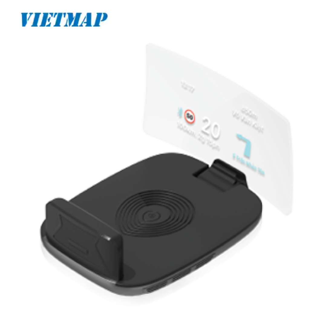 Bộ HUD VIETMAP H1AS màn hình kính lái cảm biến thông minh