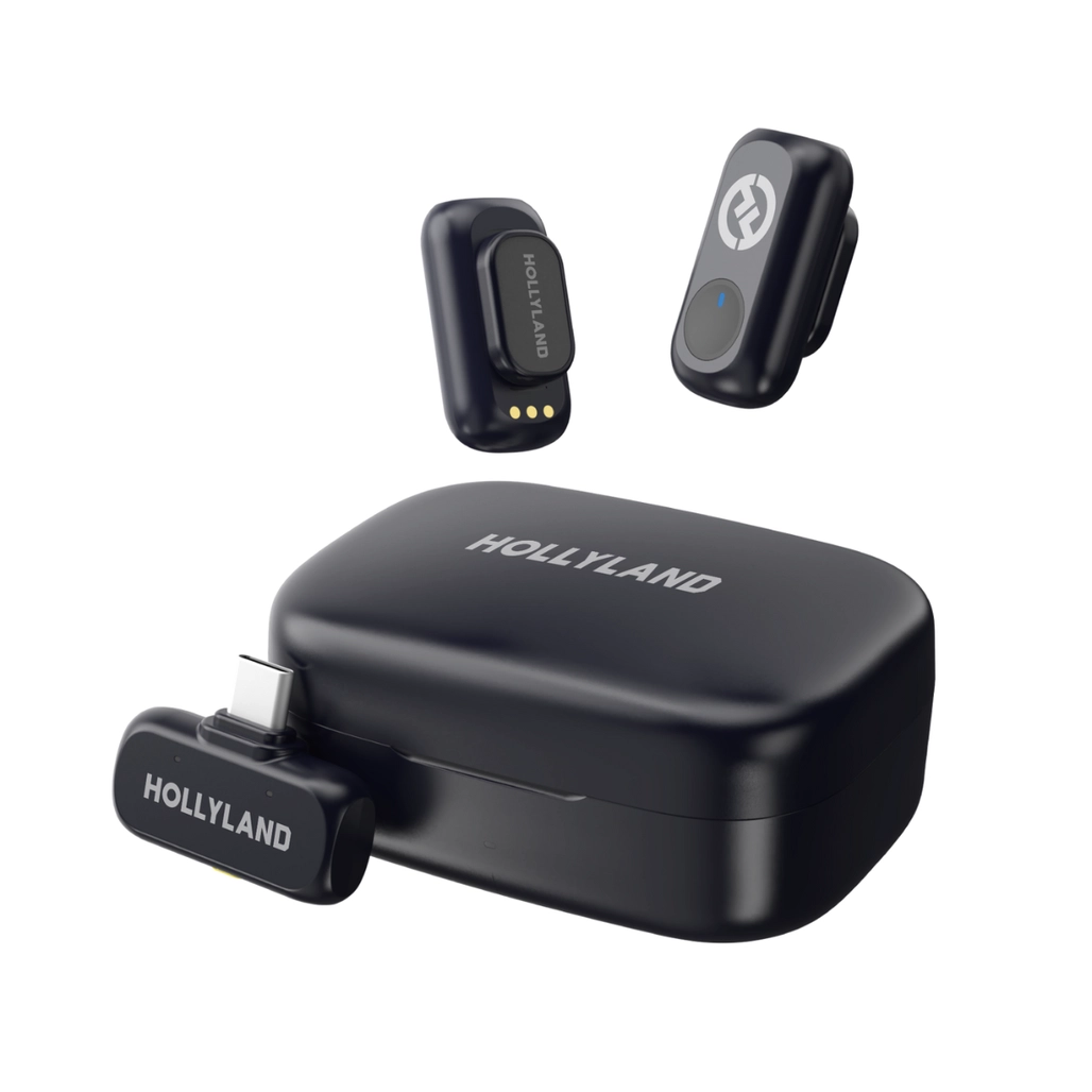 Microphone thu âm không dây hollyland lark a1 duo usb-c rx
