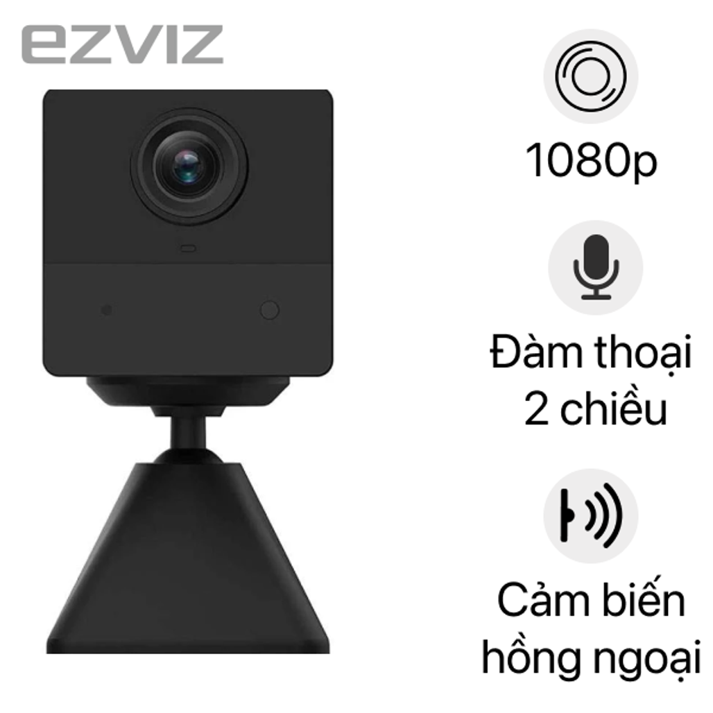 Camera Ip Wifi Ezviz Bc2 - Sử Dụng Pin