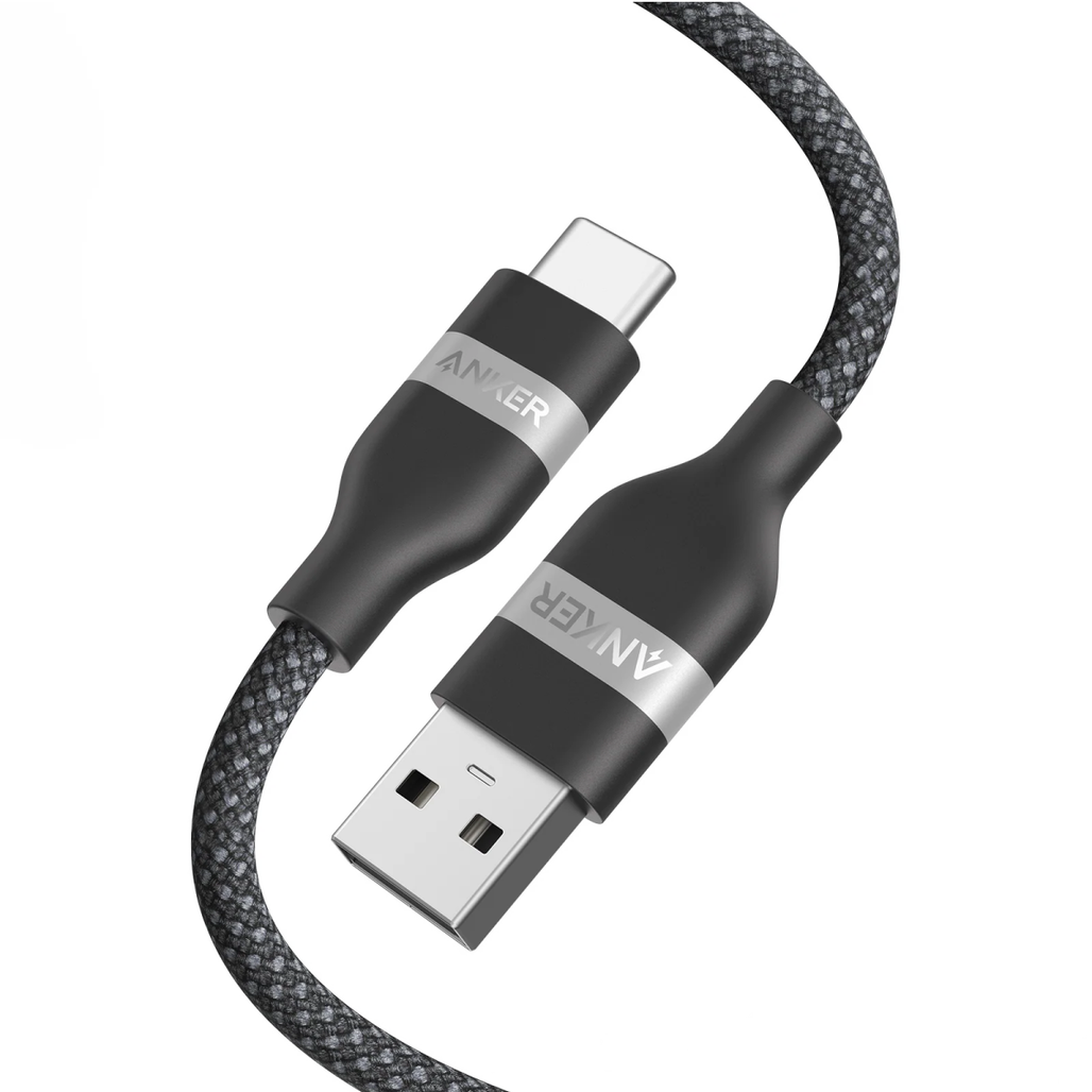 Cáp Anker USB-A to C Work with CarPlay A82G2