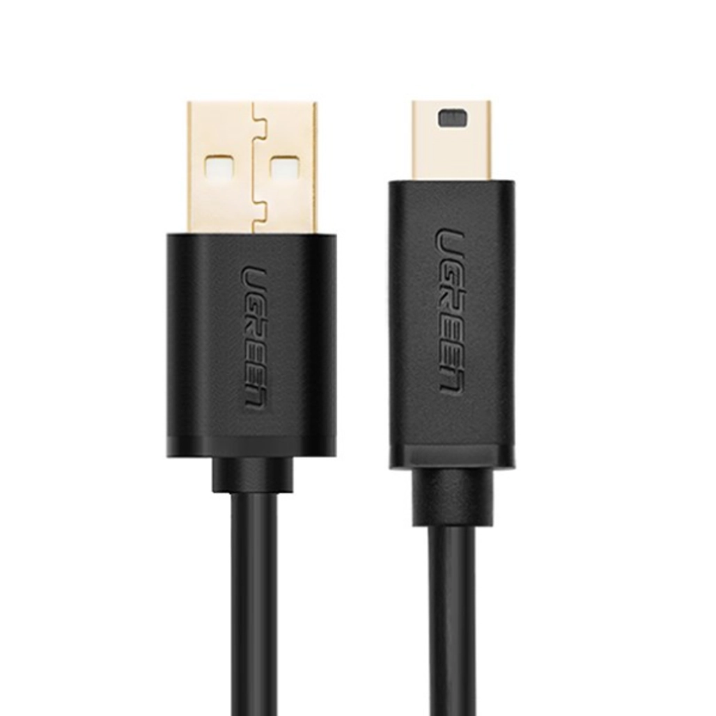 Cáp Sạc Ugreen 10385 USB 2.0 sang mini-USB 1.5m