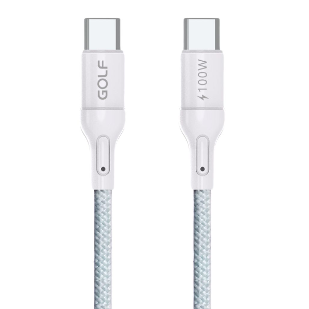 Cáp Golf USB-C to C 100W dài 1m GC-102X