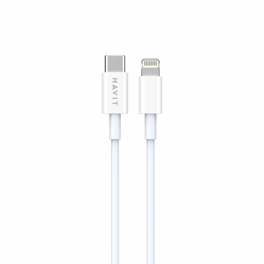 Cáp Havit USB-C to Lightning 1.2M