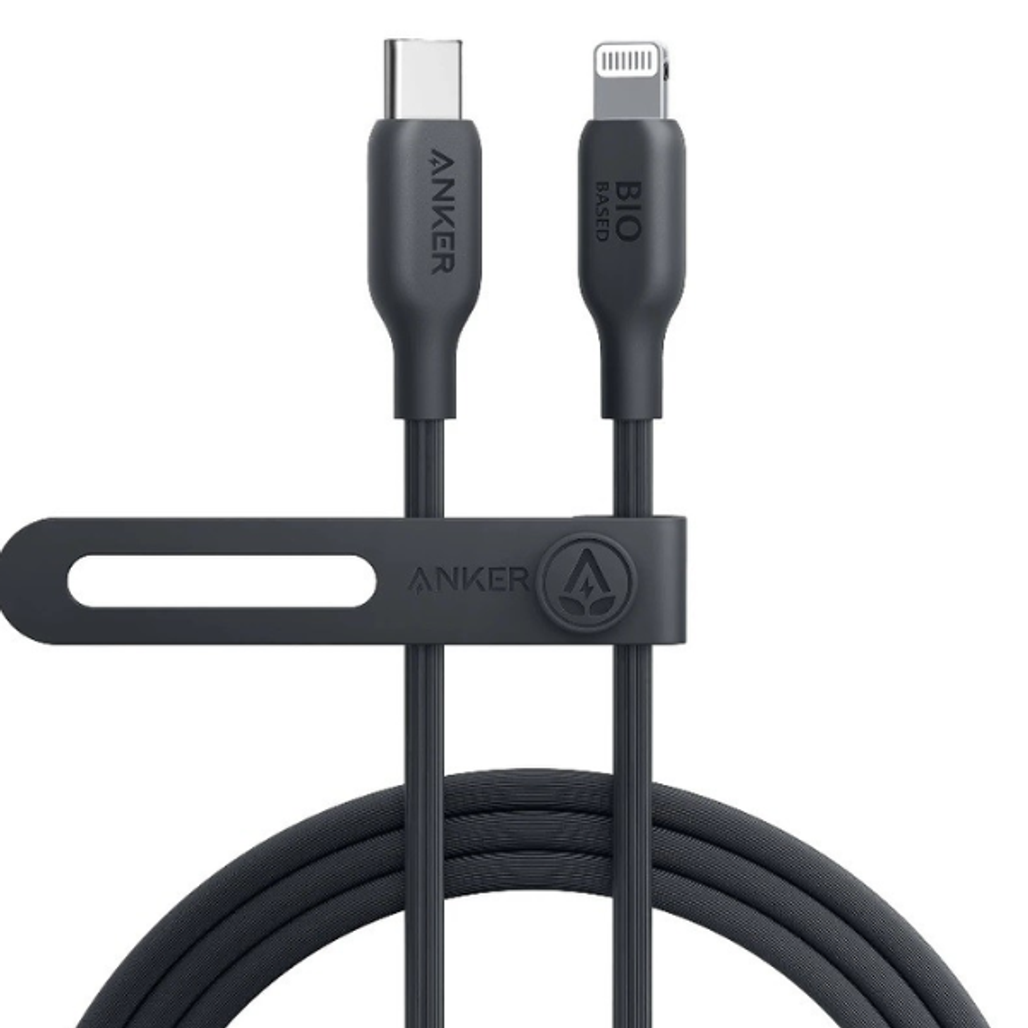 Cáp Anker 541 USB-C to Lightning TPE Bio-Based 30W dài 0.9M A80A1