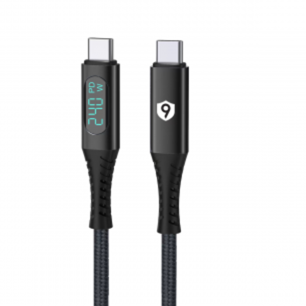 Cáp Sạc 9fit Supreme USB-C to USB-C 240W 1m 9C24