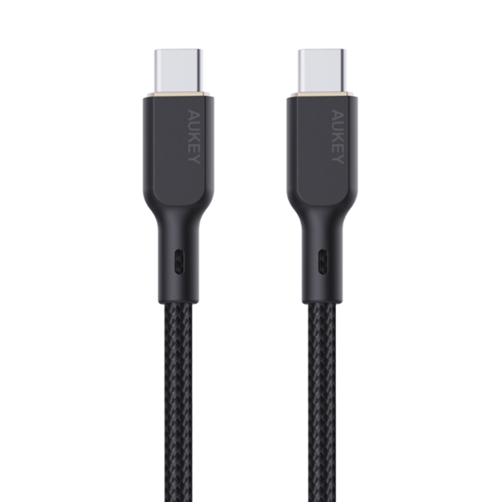 Cáp Aukey Cb - Kcc101 C - C Bọc Dù Lõi Kevlar Siêu Bền 1M