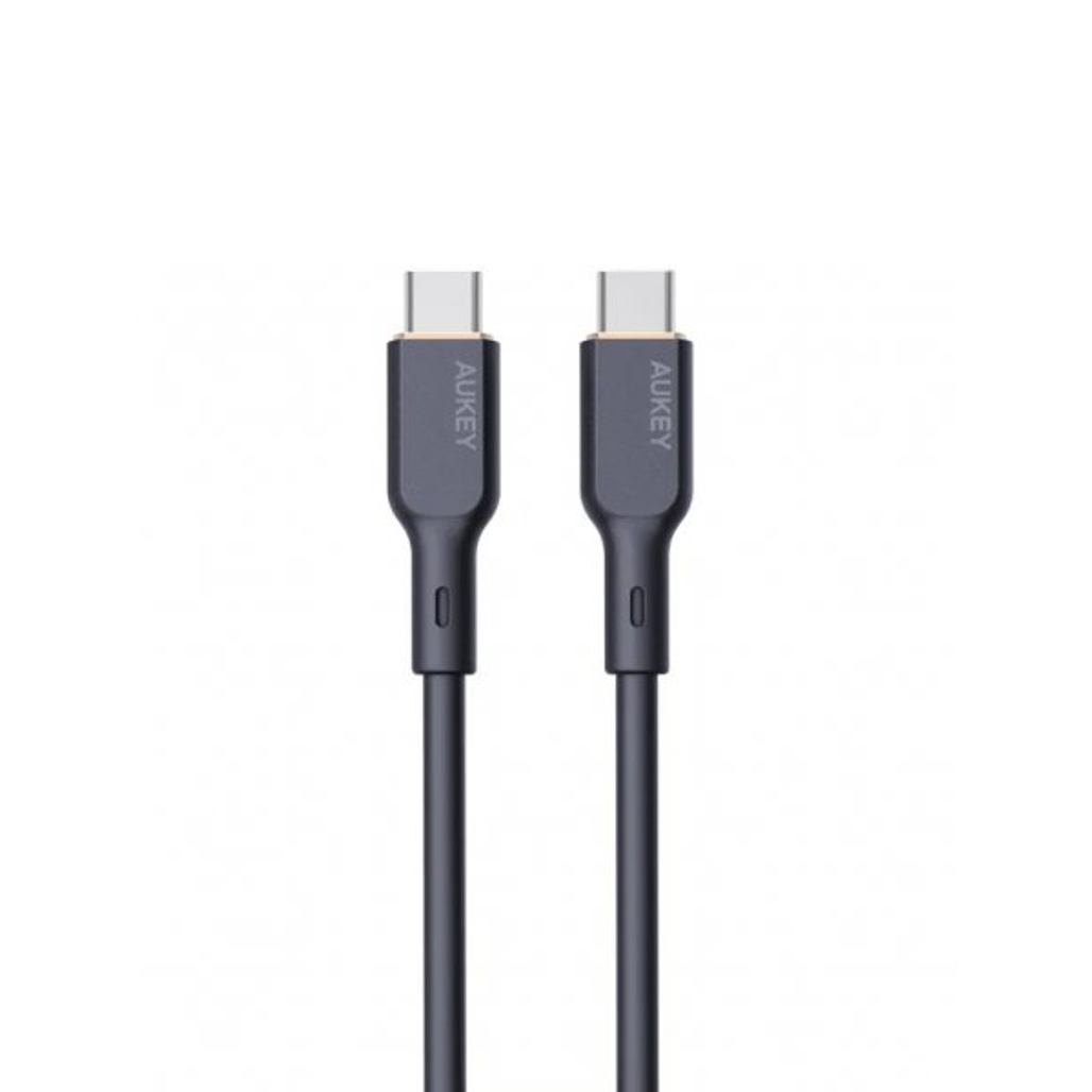 Cáp Aukey CB-SCC102 C-C silicone 100W 1.8m