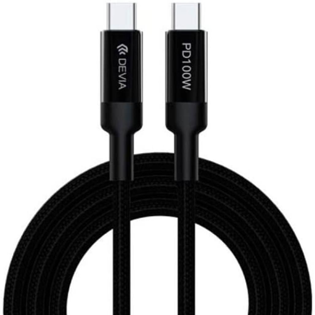 Cáp Sạc Devia Type-C to Type-C Devia Extreme Speed Series 100W