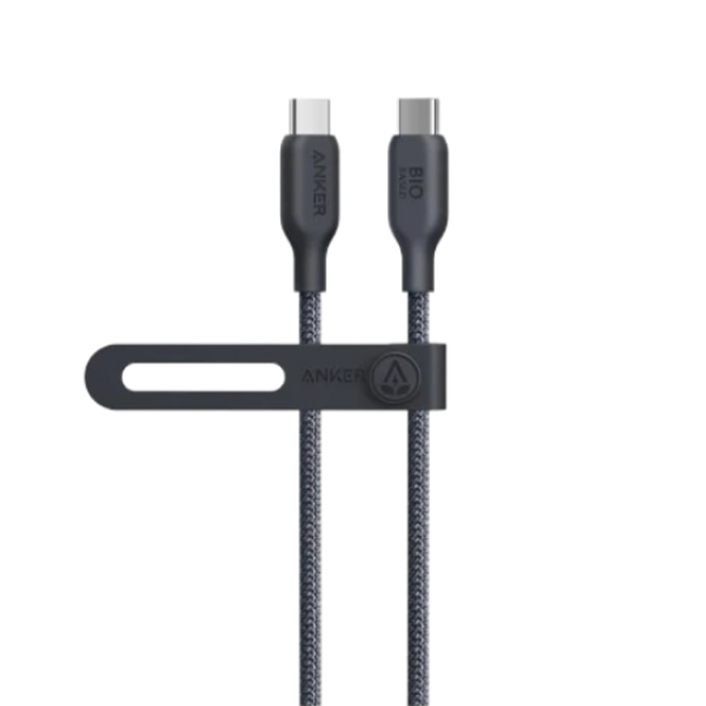 Cáp Anker 543 USB-C to USB-C Nylon Bio-Braided dài 0.9m A80E5
