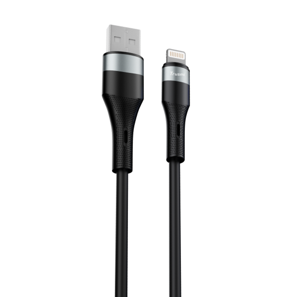 Cáp Trusmi USB-A to Lightning silicone 15W dài 1m - Cũ