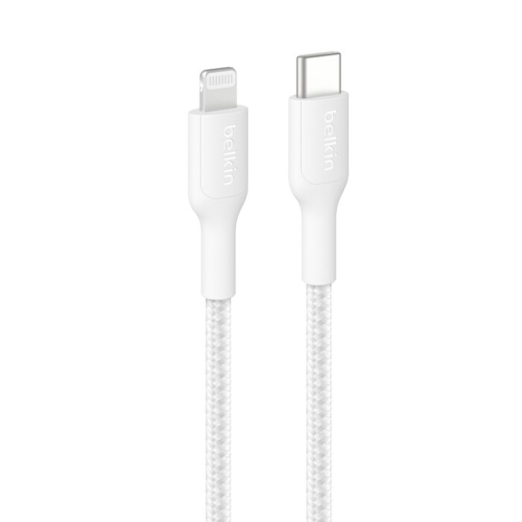 Cáp Sạc Belkin USB-C to Lightning 30W 1m vỏ dù