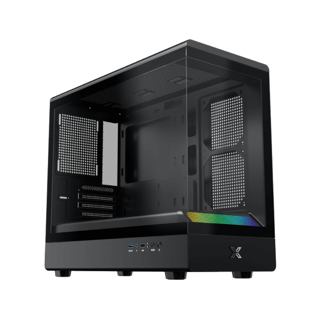 Case máy tính XIGMATEK Pura ML (No Fan) M-ATX