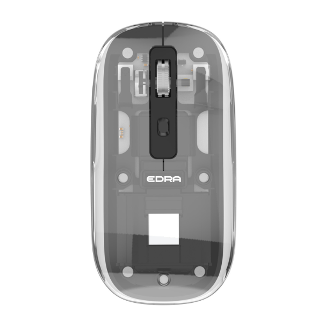 Chuột không dây E-dra EM609W silent trong suốt
