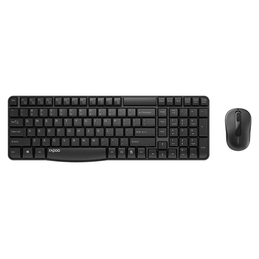 Combo Bàn Phím + Chuột Không Dây Rapoo X1800S - Cũ