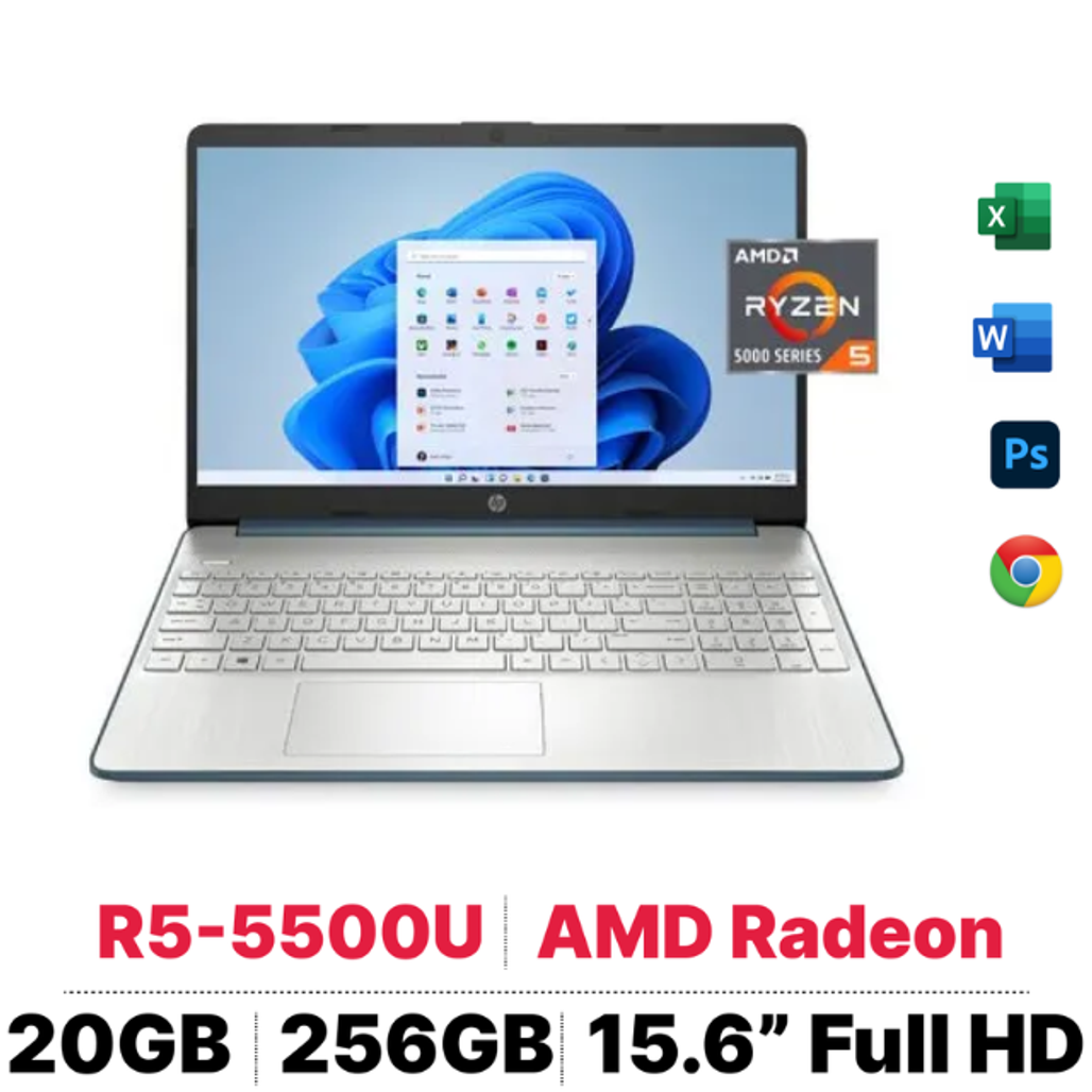Laptop Hp 15 - Ef2126Wm 4J771Ua - Cũ Trầy Xước
