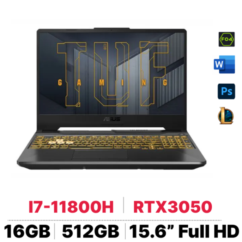 Laptop Asus Tuf Fx506Hcb - Hn141T - Cũ Trầy Xước