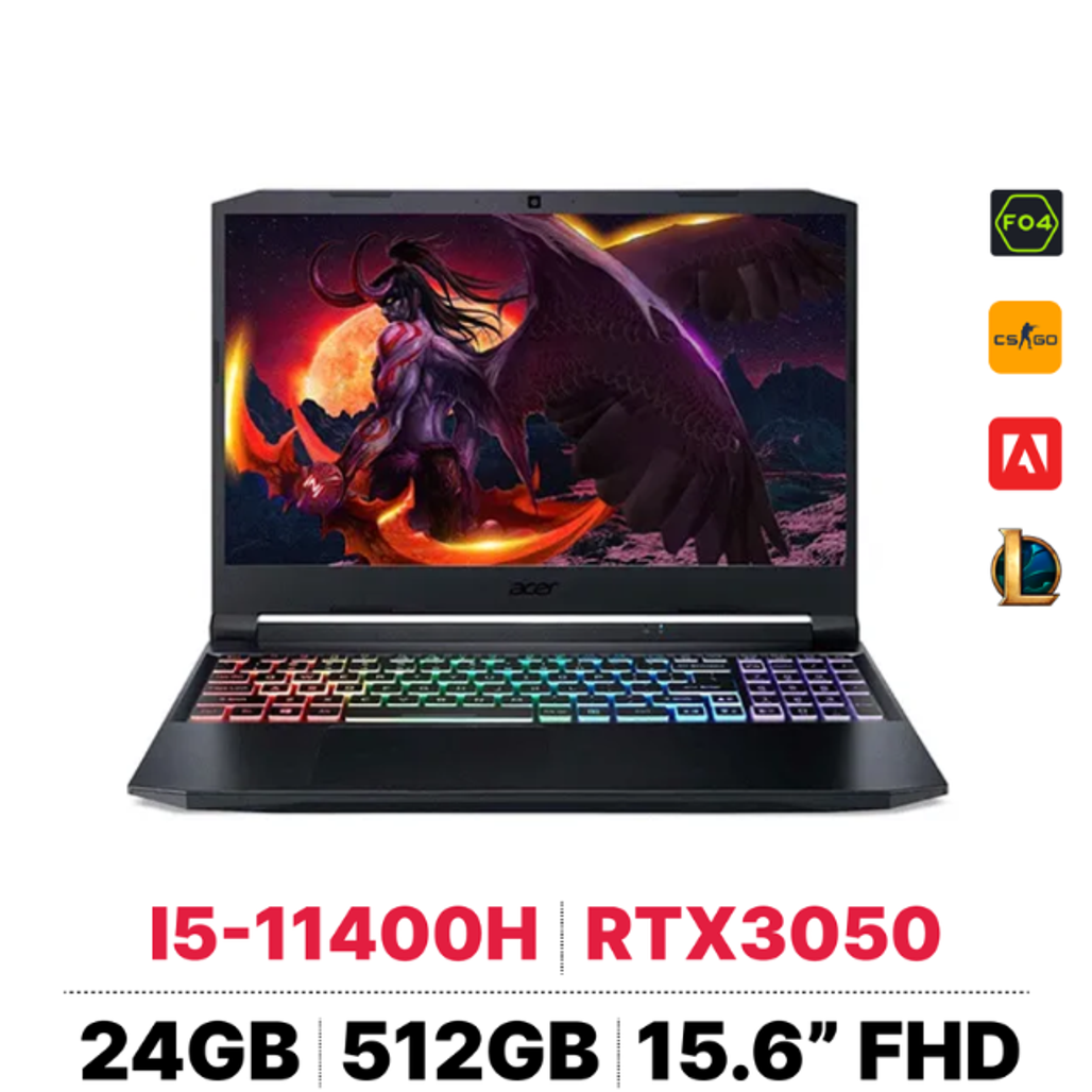 Laptop Gaming Acer Nitro 5 Eagle AN515-57-54MV NH.QENSV.003 - Cũ Trầy Xước