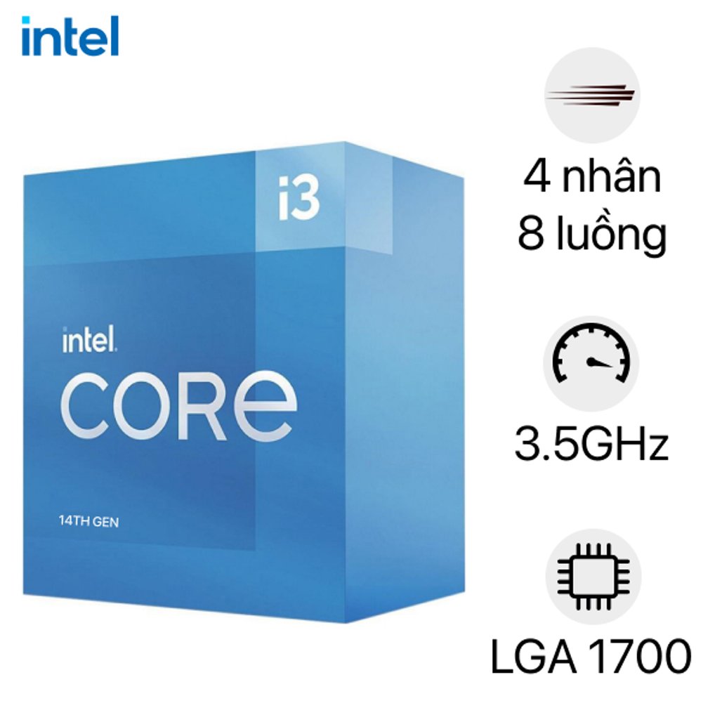 CPU Intel Core i3 14100F