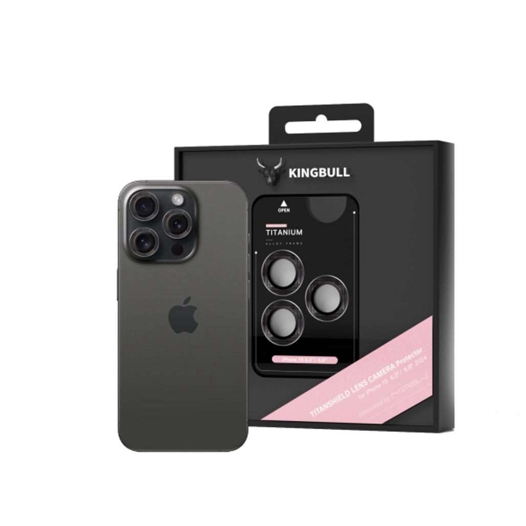 Mipow Miếng Dán Camera Apple Iphone 16 Pro/16 Pro Max Viền Màu