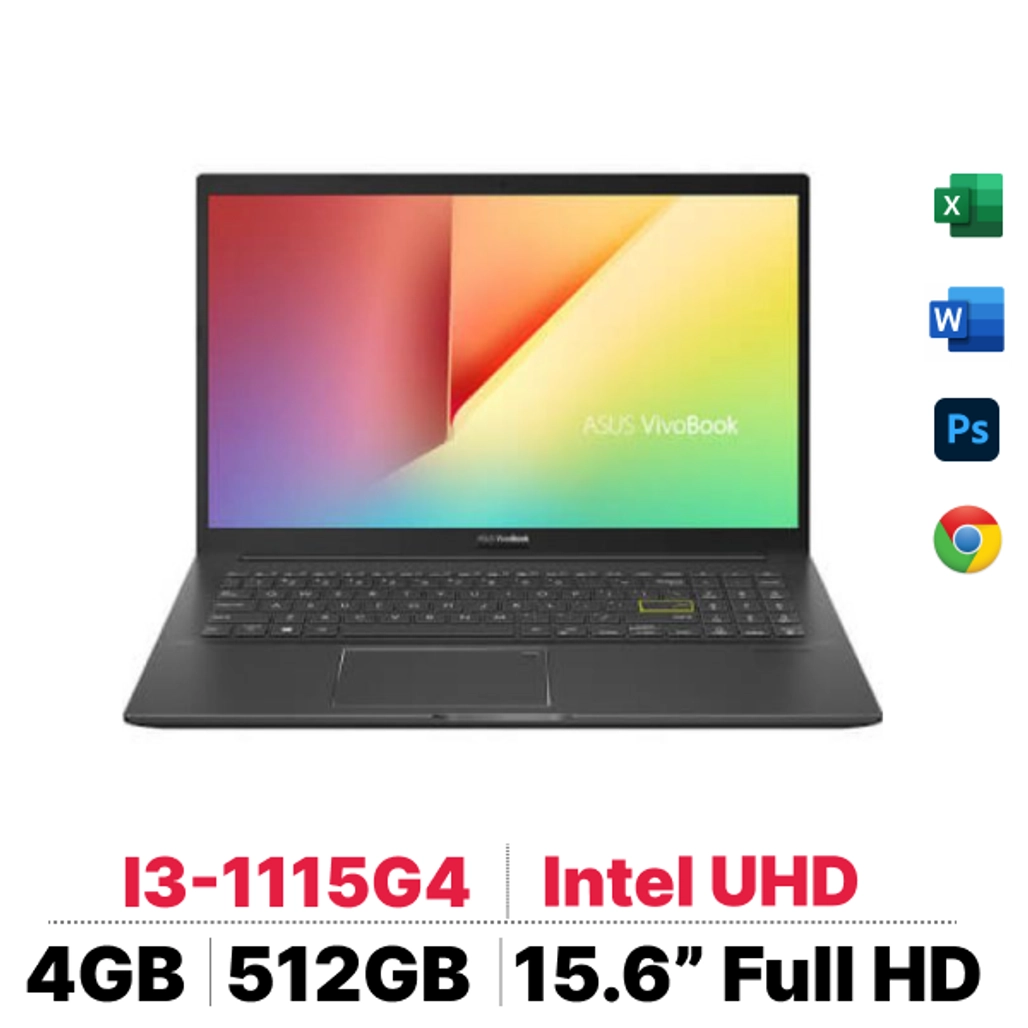 Laptop Asus Vivobook A515Ea - Bq491T - Cũ Xước Cấn