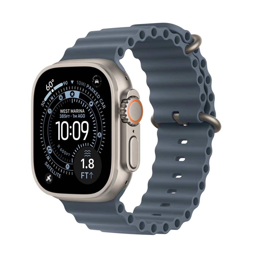 Dây Đeo Apple Watch Ocean Band 44/45/46/49Mm Natural Titan Finish