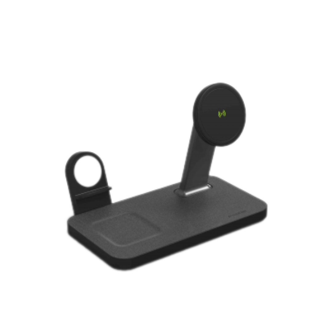 Đế sạc Mophie Snap+ 3 in 1 đứng 15W