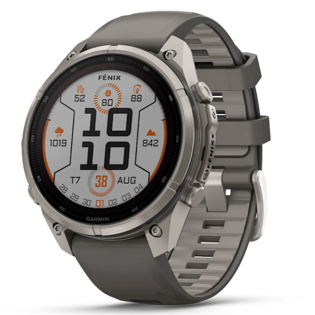 Đồng hồ thông minh Garmin Fenix 9 Pro 47mm Solar viền titan