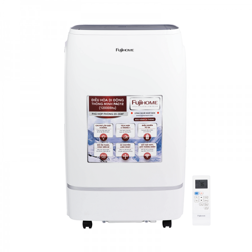 Điều hoà di động thông minh Fujihome PAC12