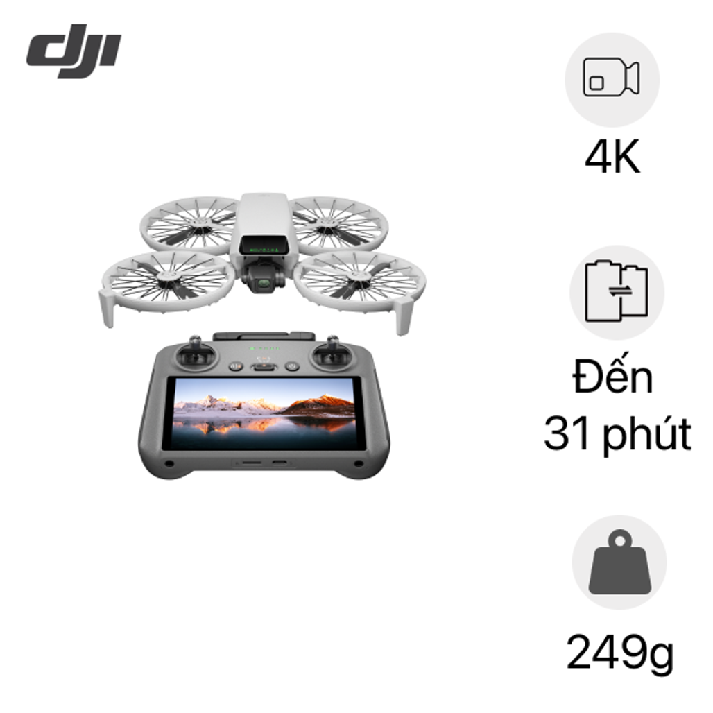 Flycam DJI dân dụng Flip ( DJI RC 2)