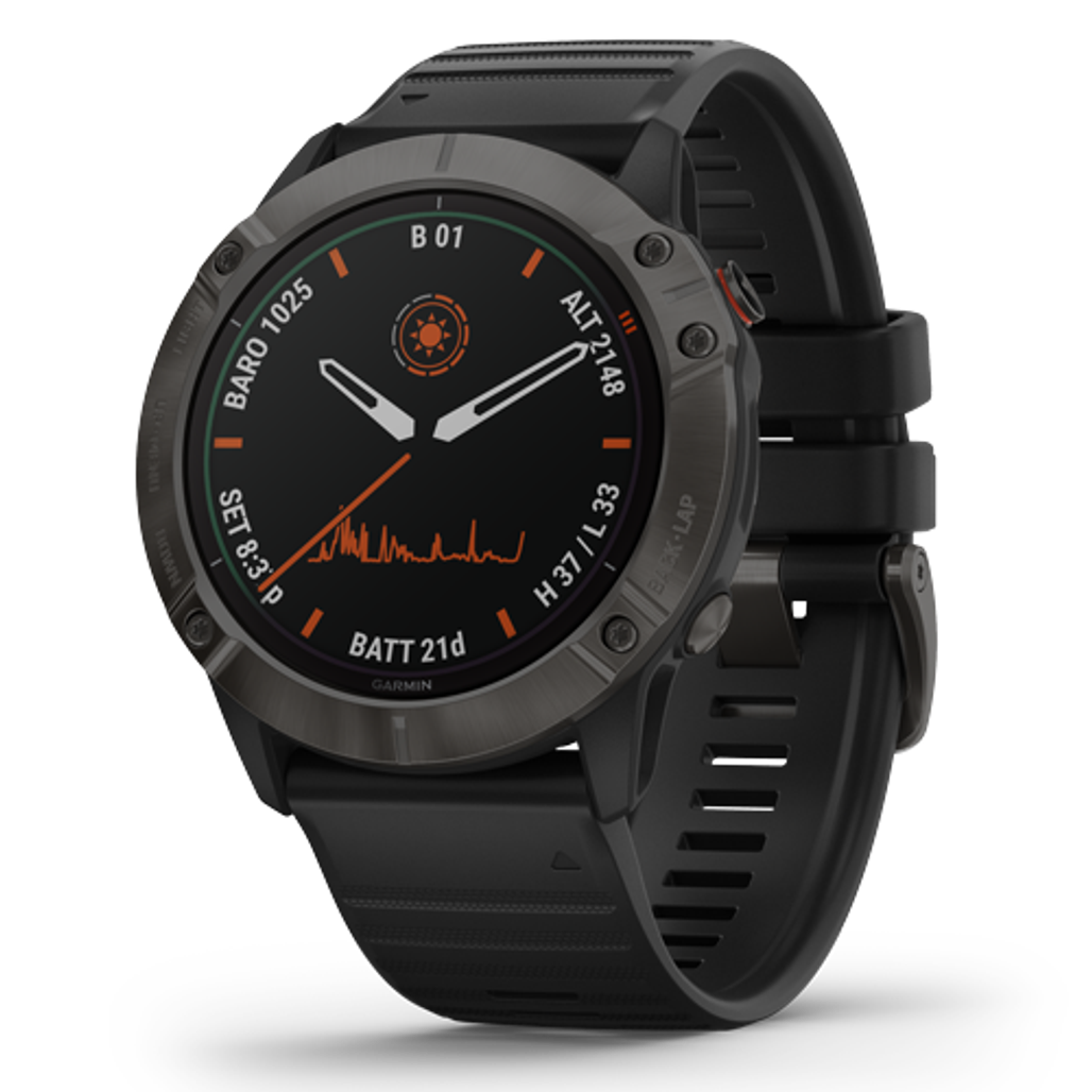 Đồng hồ thông minh Garmin Fenix 6X Titanium Pro Solar - Cũ Trầy Xước