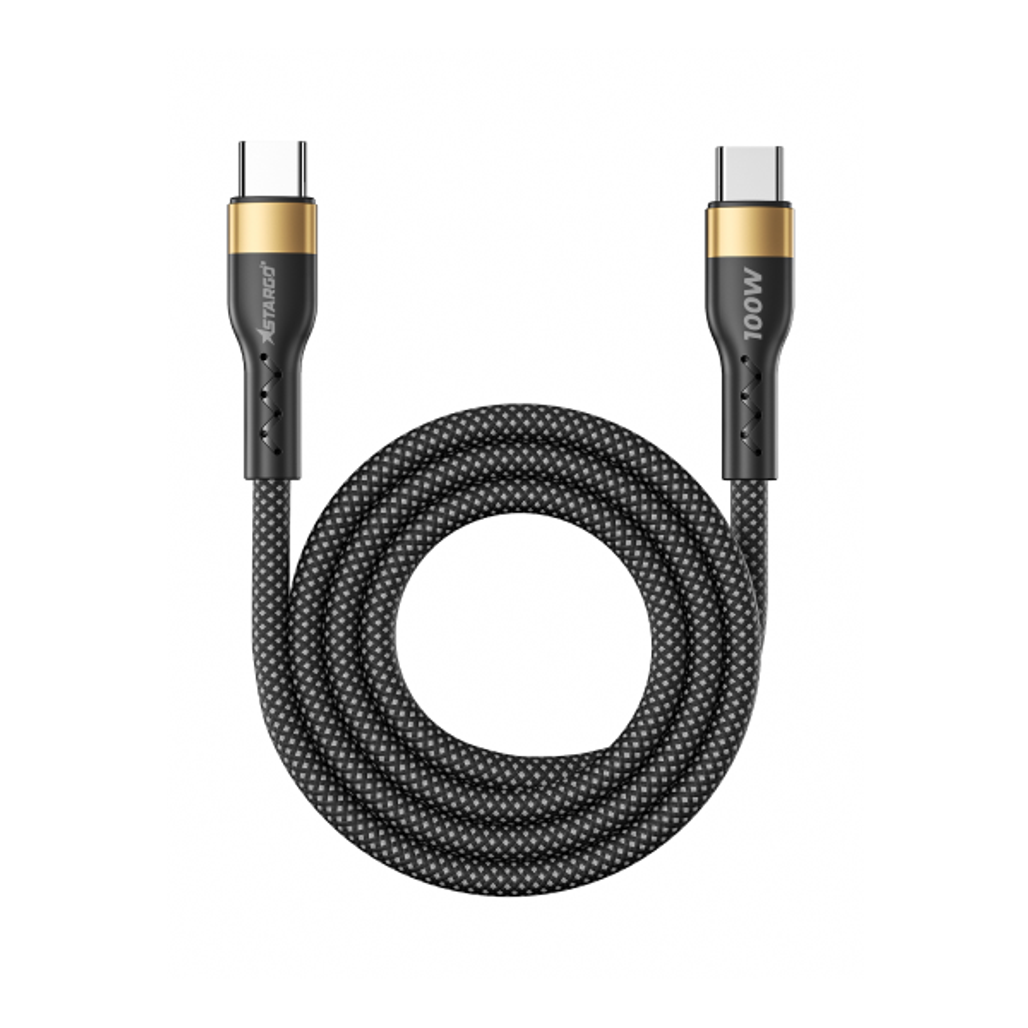 Cáp Sạc StarGO Ultralink C2 Type-C to Type-C 100W 1.2m