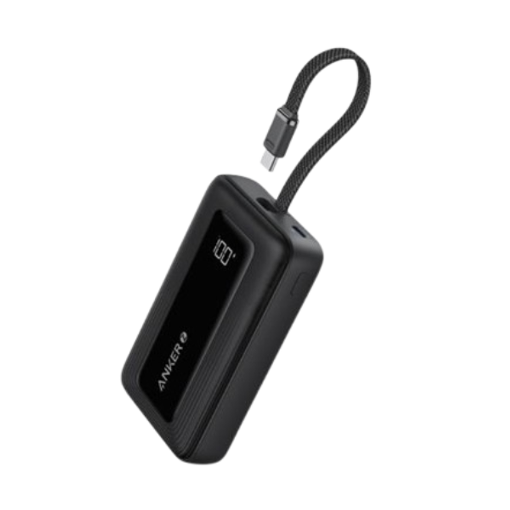 Pin sạc dự phòng Anker Zolo 10000mah 30W 1A1C Tích Hợp Cáp Type-C A1688