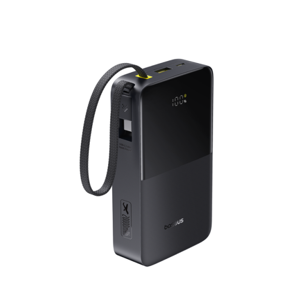 Pin dự phòng Baseus Enerfill Bipow 2 Pro màn hình số 20.000mAh 22.5W kèm cáp - Cũ