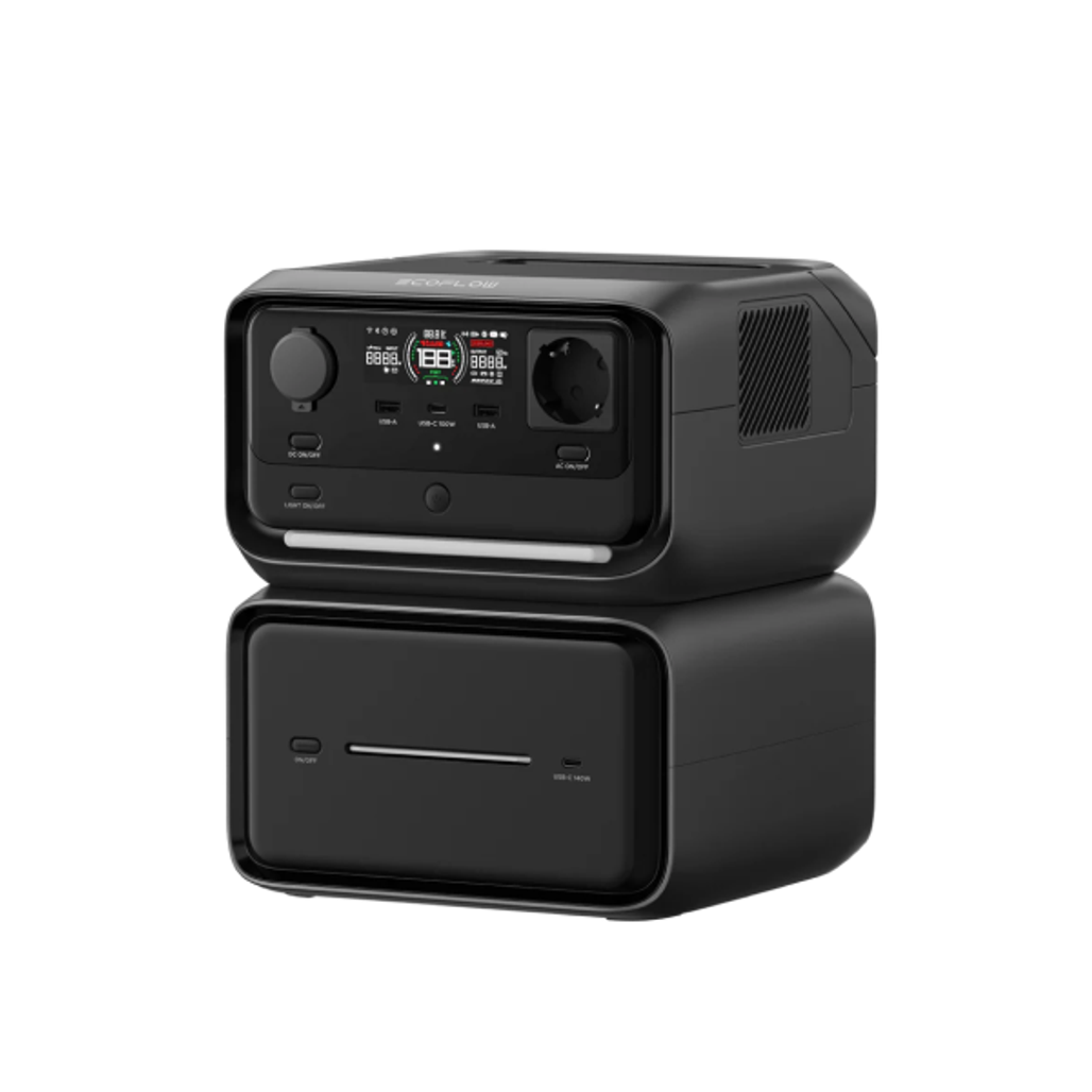 Trạm Sạc Dự Phòng Di Động Ecoflow 600W 858Wh River 3 Max Plus